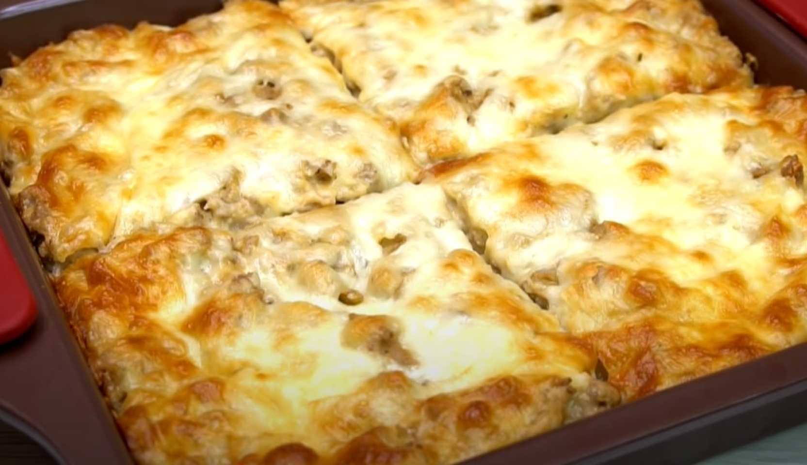 Картофельная лазанья
